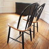 Suite of 2 scandinavian chairs