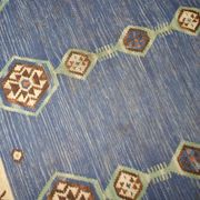 Handmade antique Indian Dhurri kilim 5.7' x 8.8' (174cm x 268cm) 1930s - 1B533