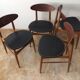 4 Scandinavian chairs 1950