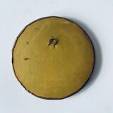 Round brass mirror