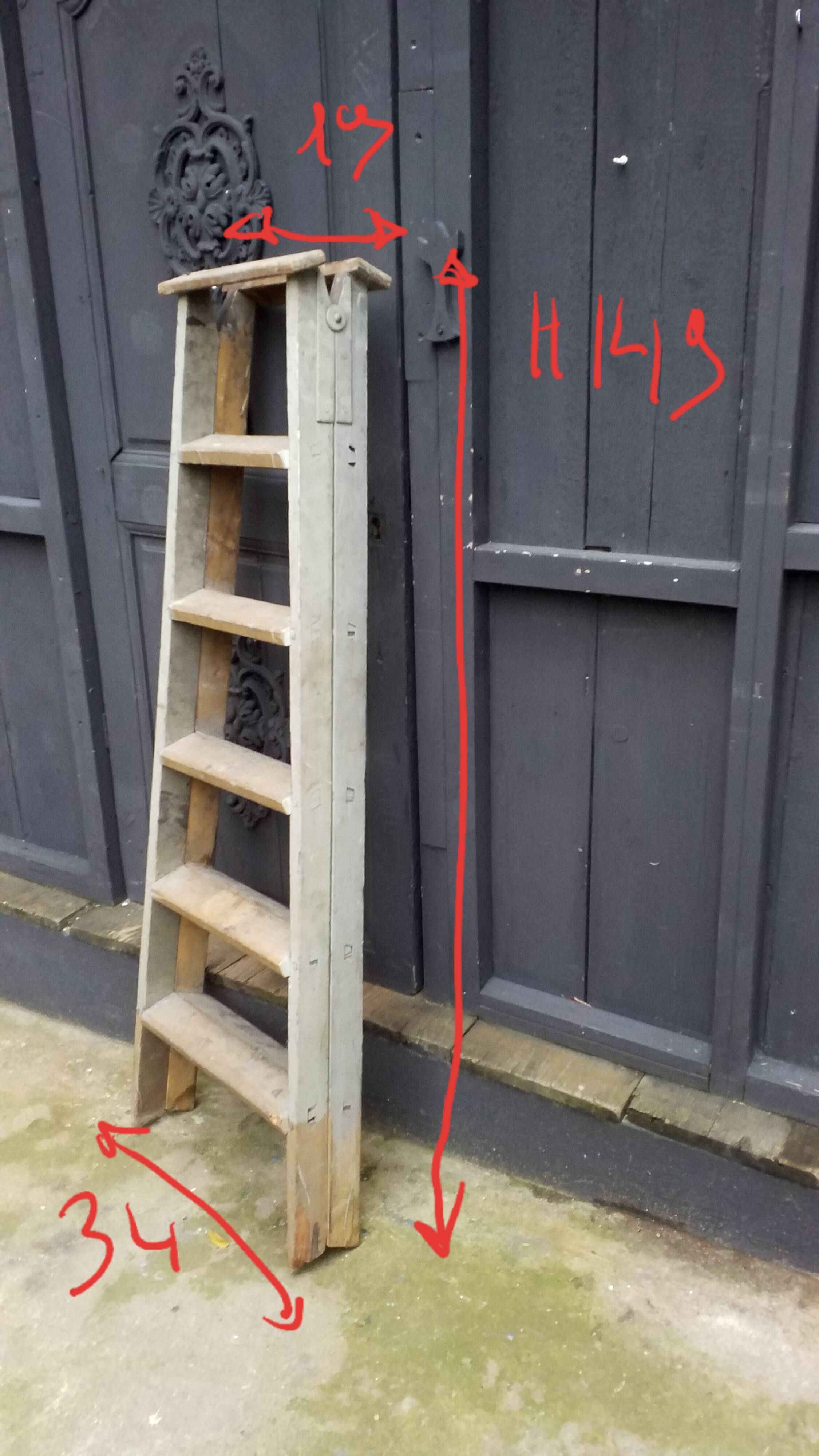 Vintage wooden scale