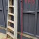 Vintage wooden scale