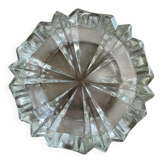 Antique glass ashtray