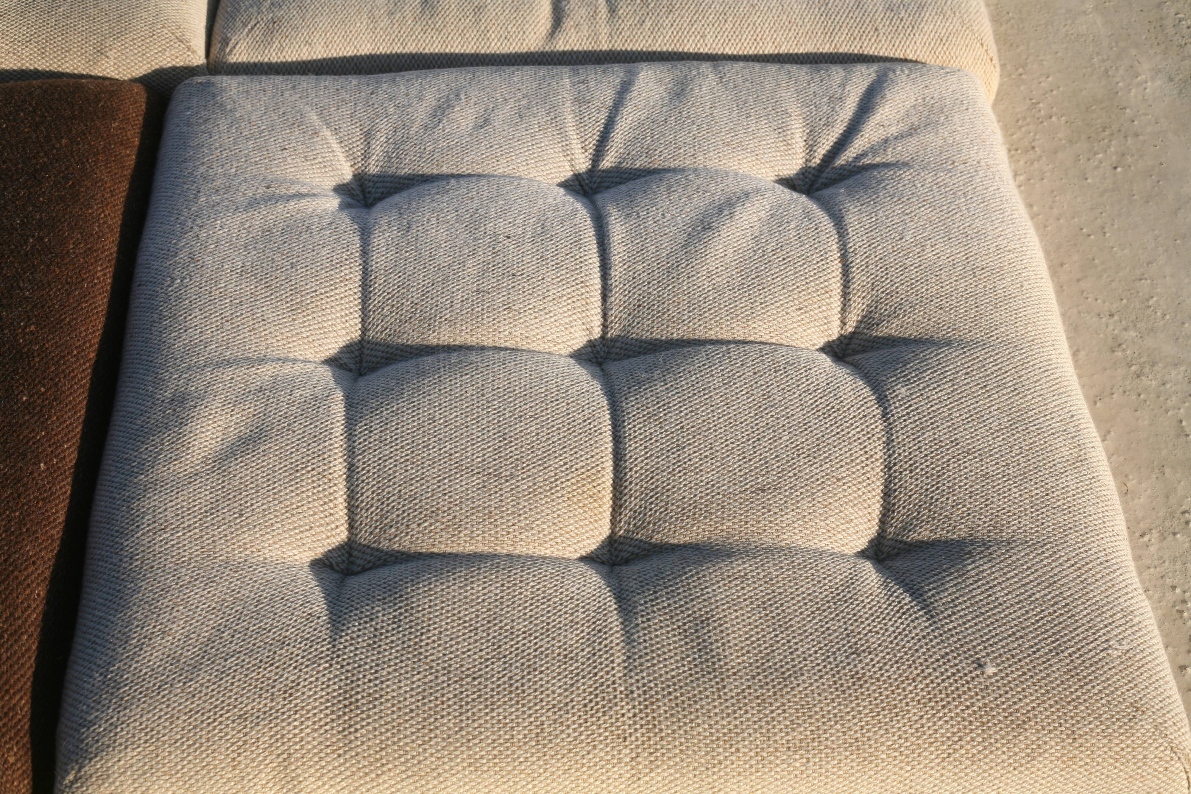 Modular sofa Mah Jong, Hans Hopfer, France, 1971. Roche Bobois Edition.