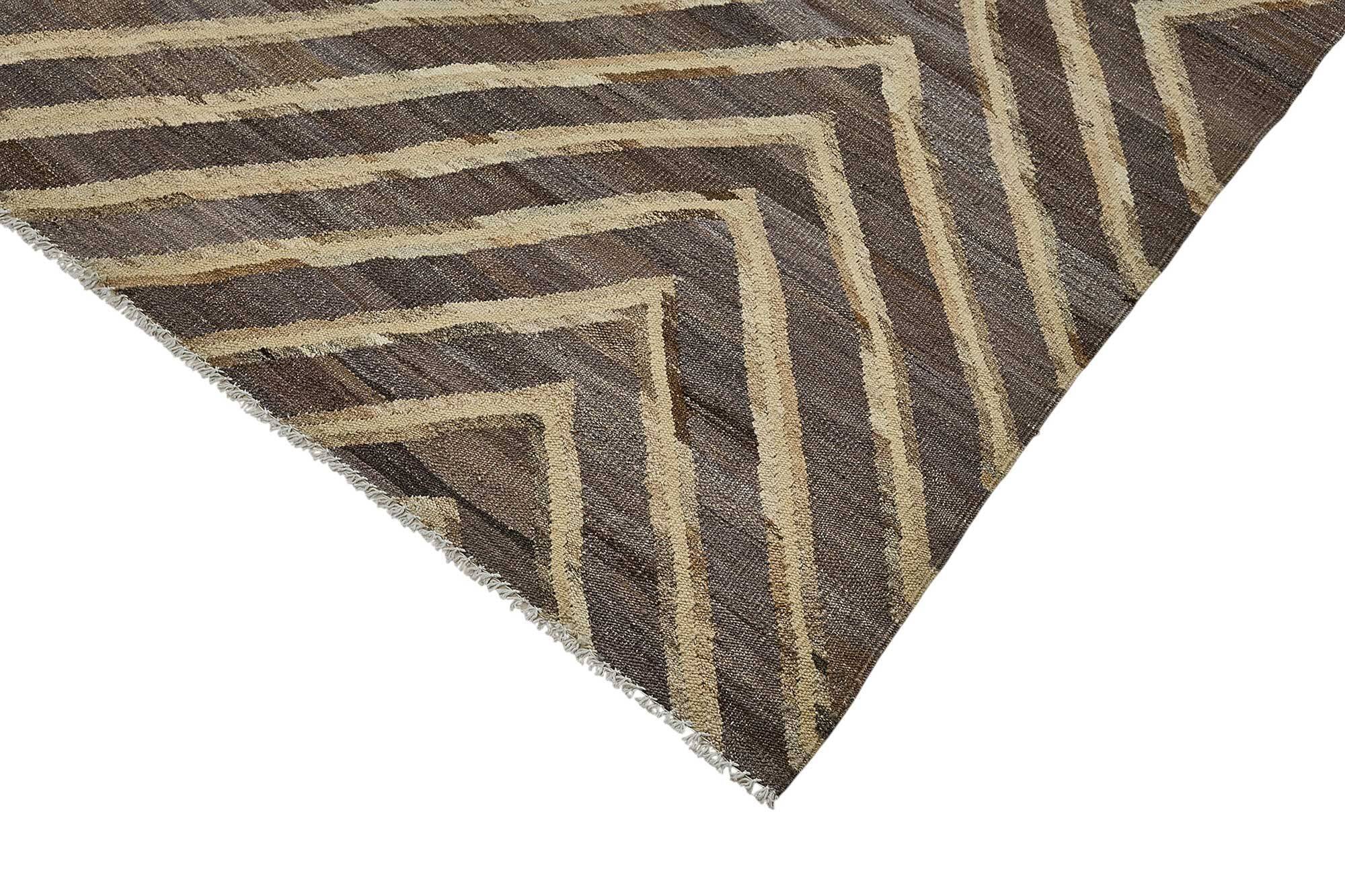 Contemporary Tribal Decorative Kilim 296 cm x 362 cm