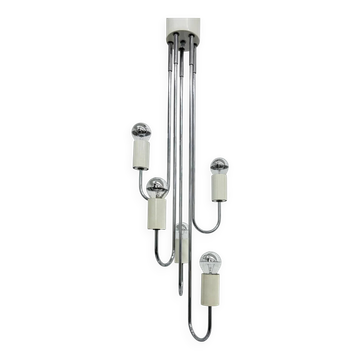 Mid-century hanging lamp by Gaetano Sciolari, 1970s, Italy