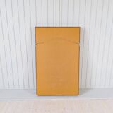 Mid-century modern walnut mirror, Sweden, 1960s