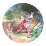 Fragonard porcelain plate Limoges
