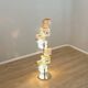 Murano cubic glass floor lamp by Toni Zuccheri for VeArt 1970s
