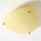 Beautiful, rare mid-century modern fiberglass ceiling lamp