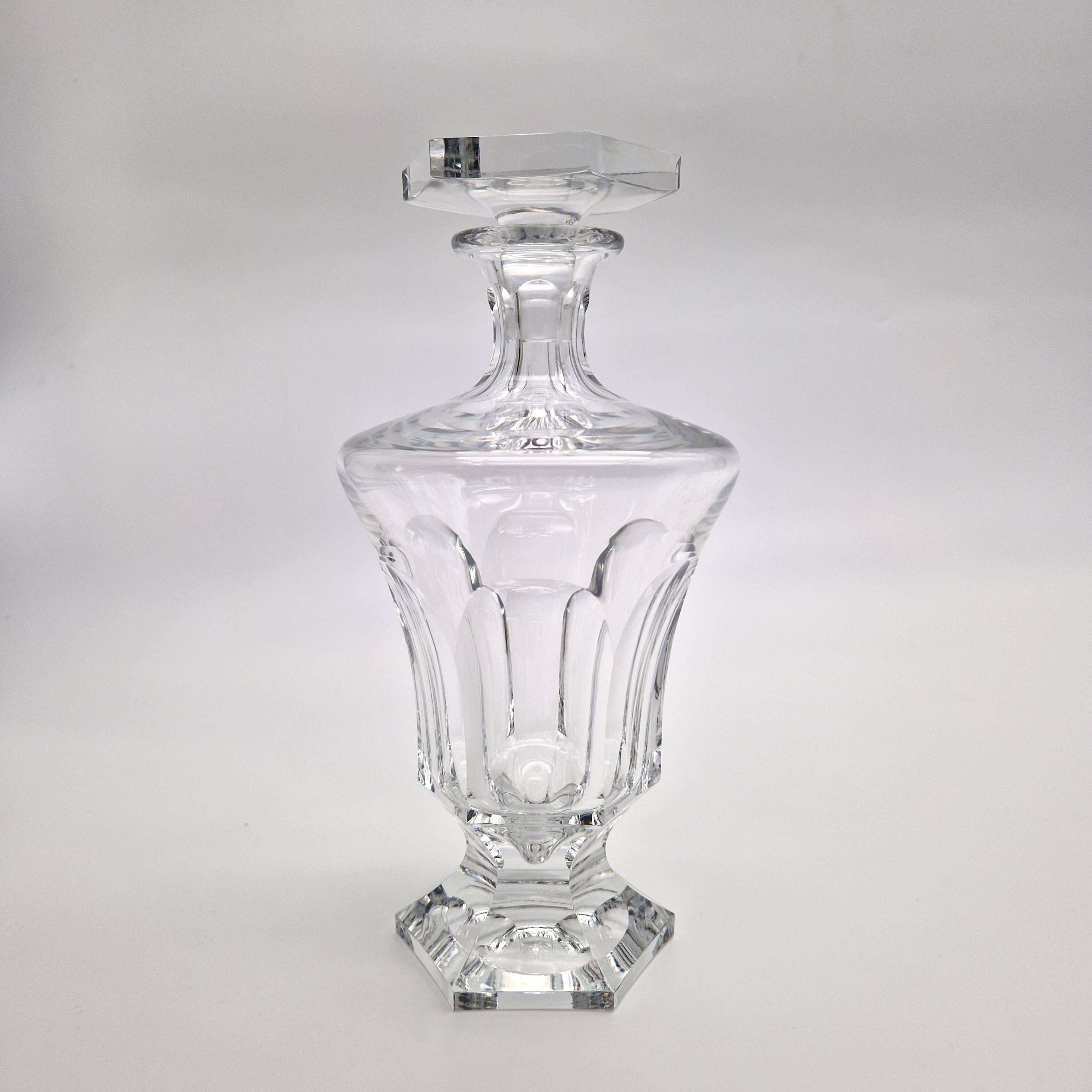 Crystal decanter carafe Model Ambassador - vintage bottle