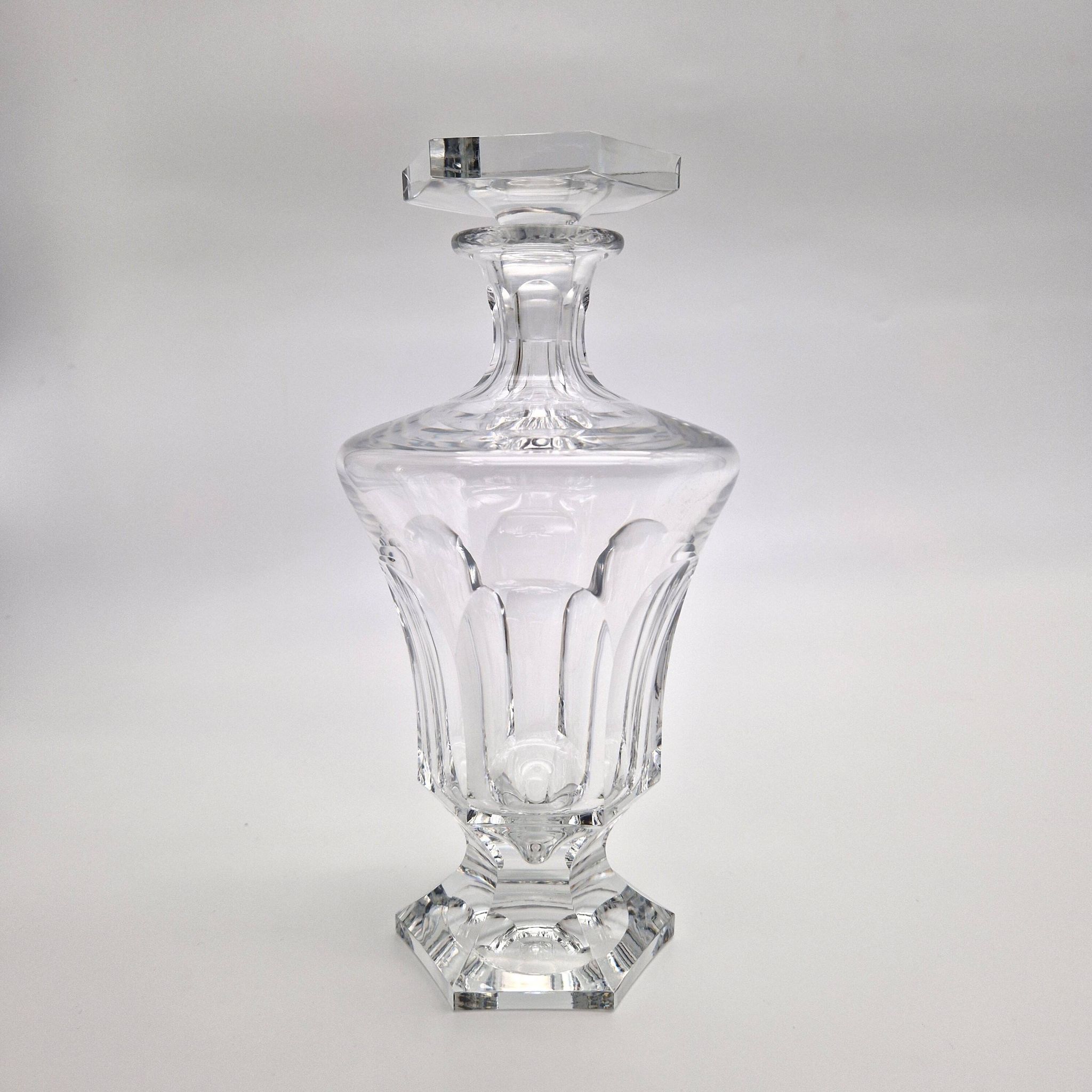 Crystal decanter carafe Model Ambassador - vintage bottle