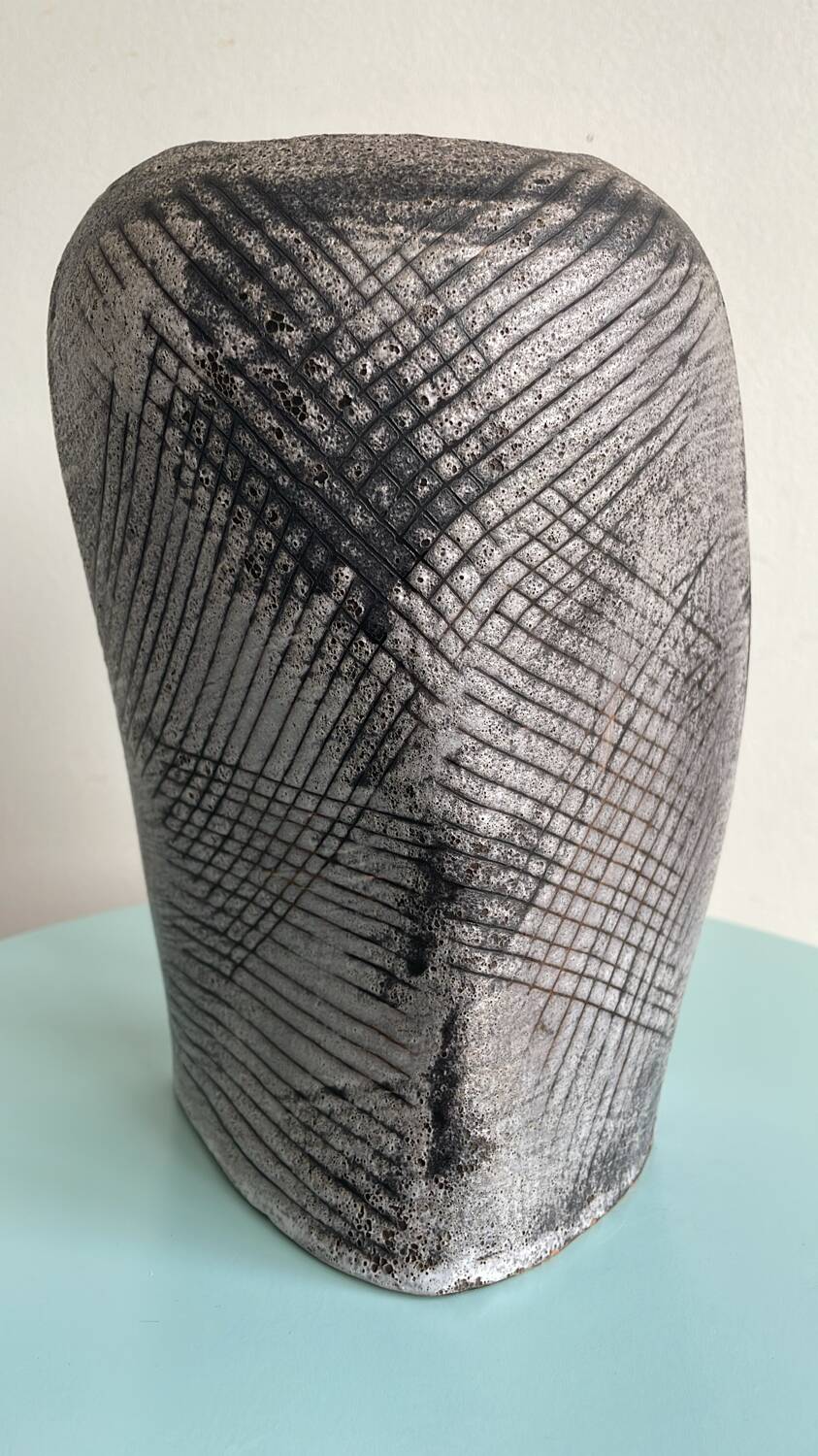 Ceramic vase signed Jean Austry – unique piece