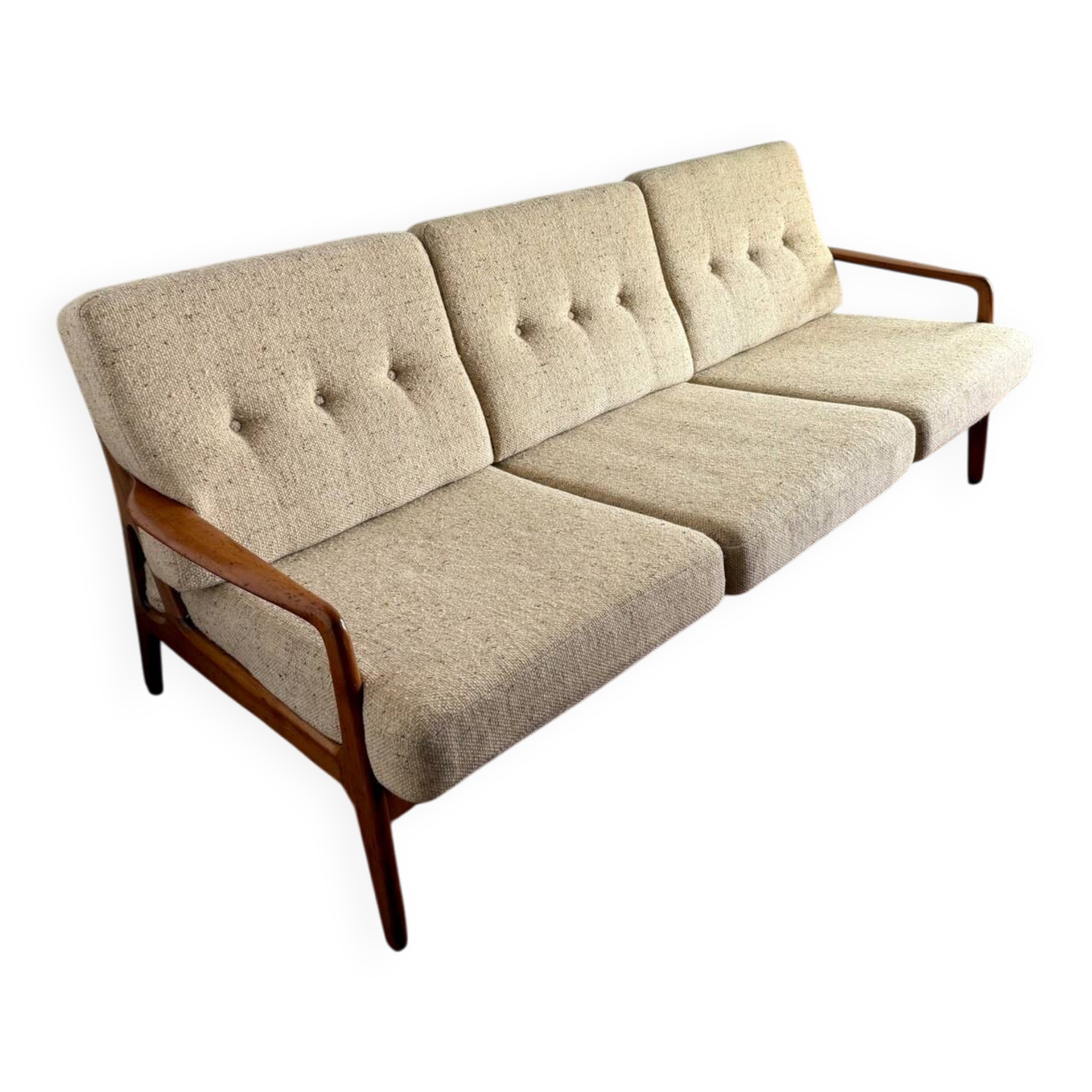 Vintage 80s Scandinavian sofa – D-BED convertible into a bed