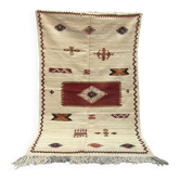 Handwoven Moroccan Rug, Tribal Rug, Taznakht Tribe Kilim Rug