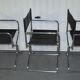 Lot de 3 chaises pliantes vintage