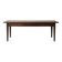 Narrow old wooden farmhouse table