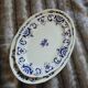 2 oval dishes in ironstone from Longchamp