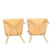 4 chairs by Jorgen Baekmark for Danish FDB Møbler.