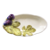 Oval dish with fig decoration