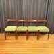 Set of four Lübke chairs, Germany, 1960s