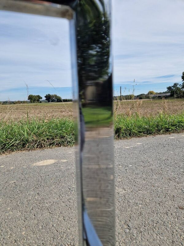Table basse des années 1970 en chrome et verre fumé