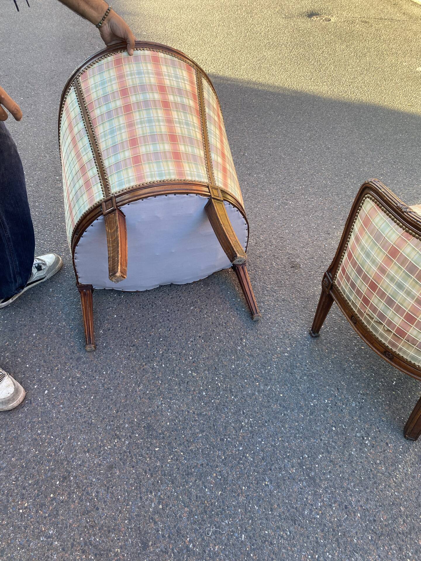 Pairs of armchairs