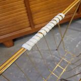 Porte-revues métal doré