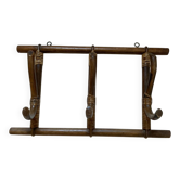 Vintage bamboo coat rack