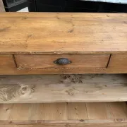Pine counter from the early 20th century.