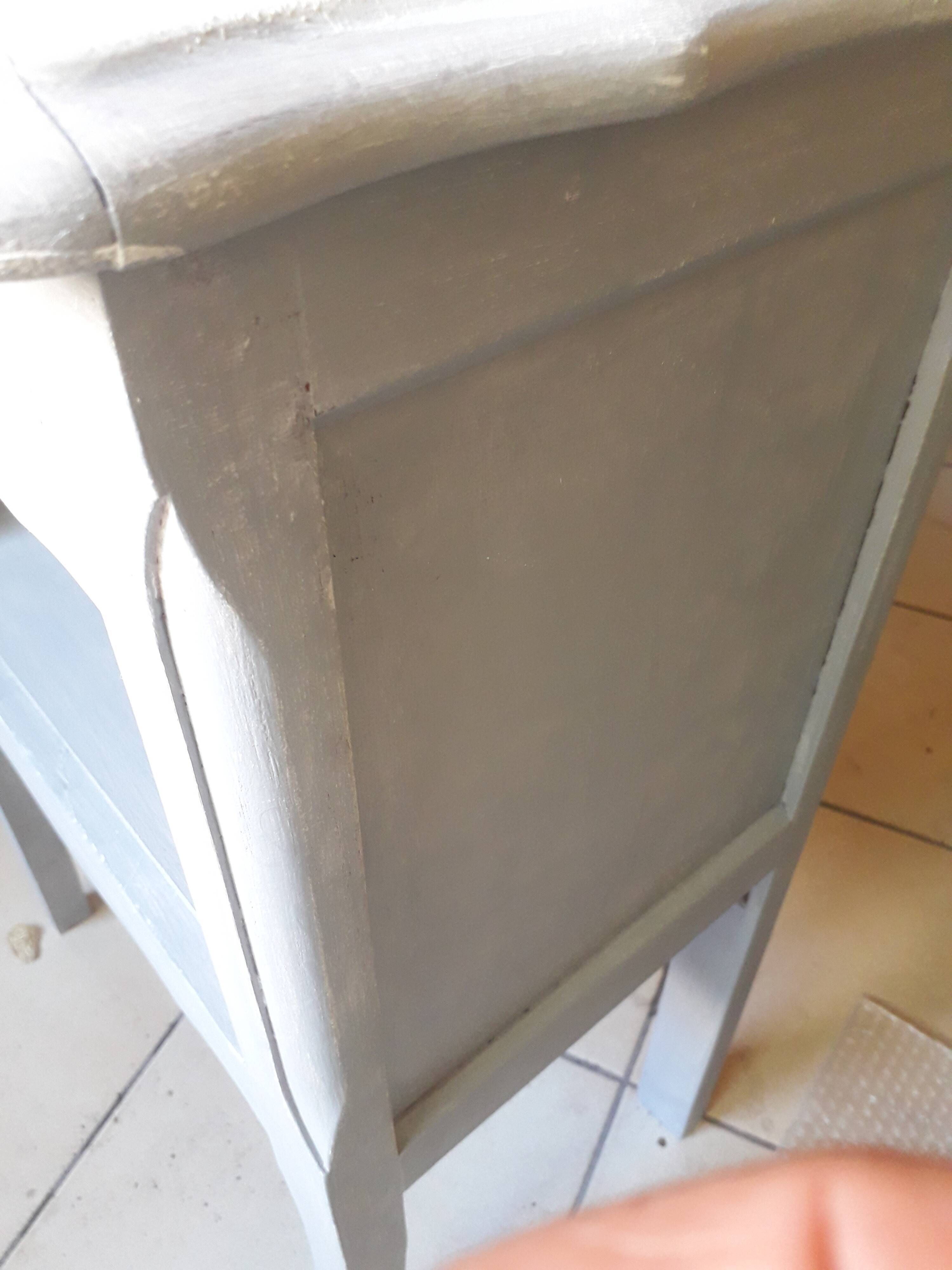 Telephone furniture with its built-in stool and tablet for such