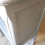 Telephone furniture with its built-in stool and tablet for such