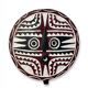 The Solar Pentacle — 5 wall masks Ø40cm