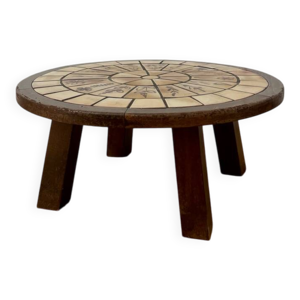 Table basse ronde en - roger