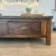 Wooden coffee table