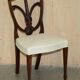 Paire de chaises d'appoint victoriennes George Hepplewhite Prince de Galles