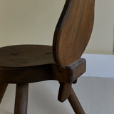 Tripod brutalist chair