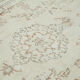 Handmade rustic oriental beige rug 163 x 267 cm