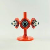 Large Space Age Sputnik Opal Glass Ceiling Light from Kaiser, Germany, 60s