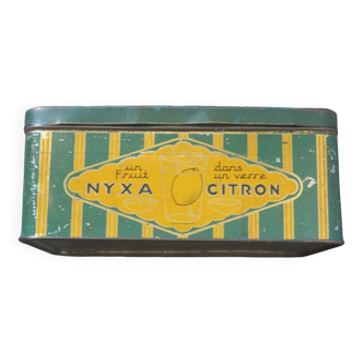 Boite métallique, Nixa citron