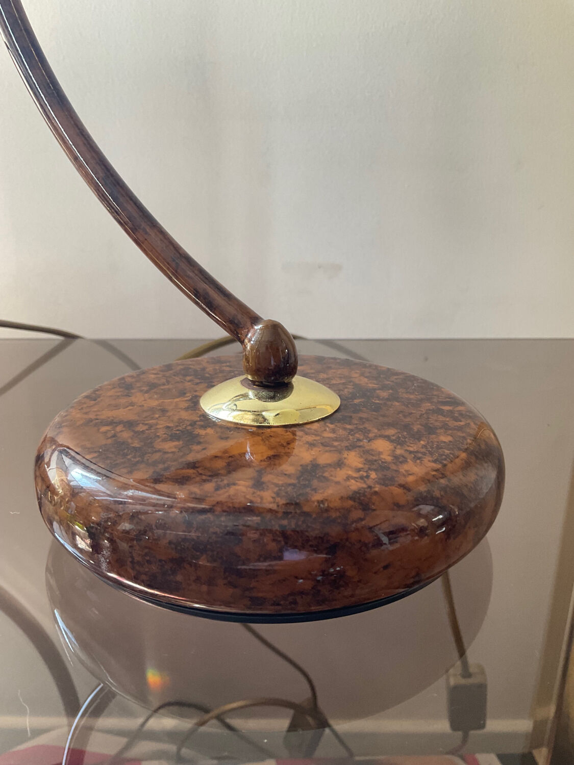 Pair of Italian lamps from the 70s-80s