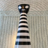 Vase Chat vintage 1960 de Janos Torok pour Zsolnay