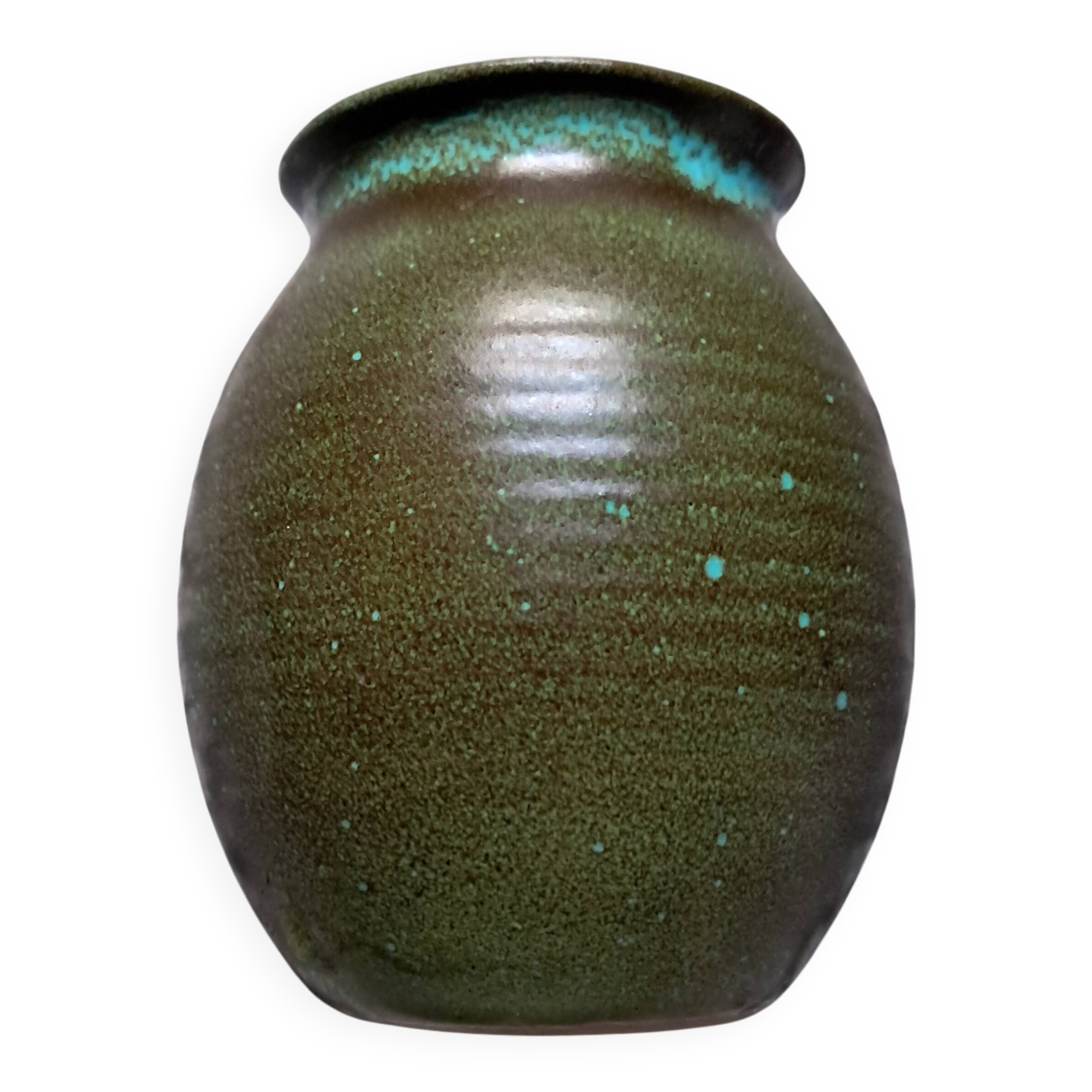German Majolica ceramic vase from Schramberg