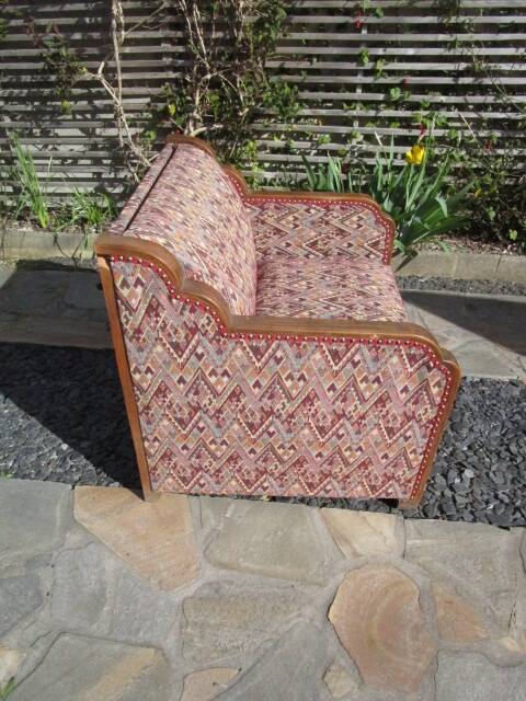 Small Art Deco bench