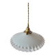 Suspension en opaline dentelée