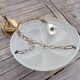 Frosted glass basin pendant light with column decor, art deco style
