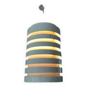 White lacquered metal pendant light - Hans-Agne Jakobsson