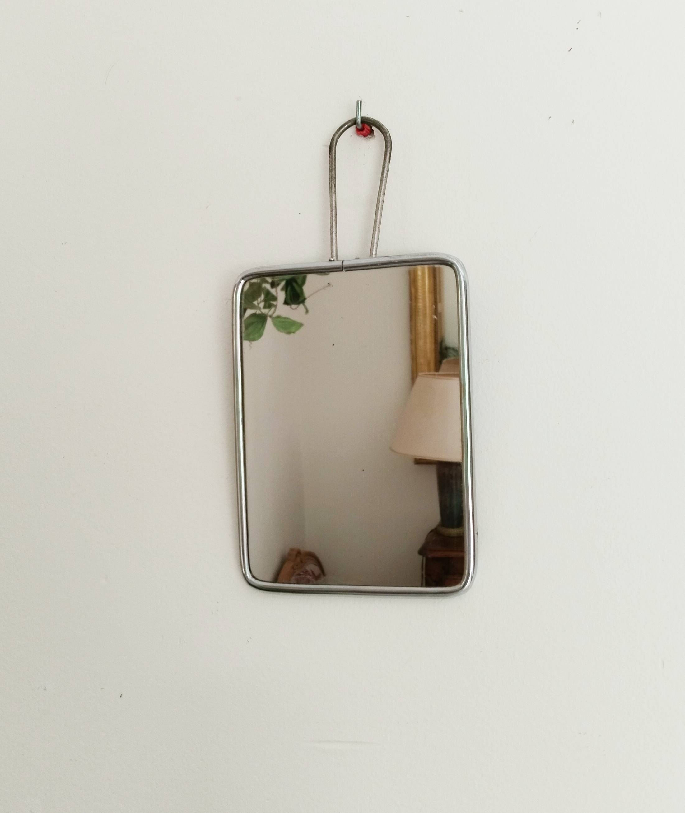 Barber mirror to stand 14 cm x 19 cm