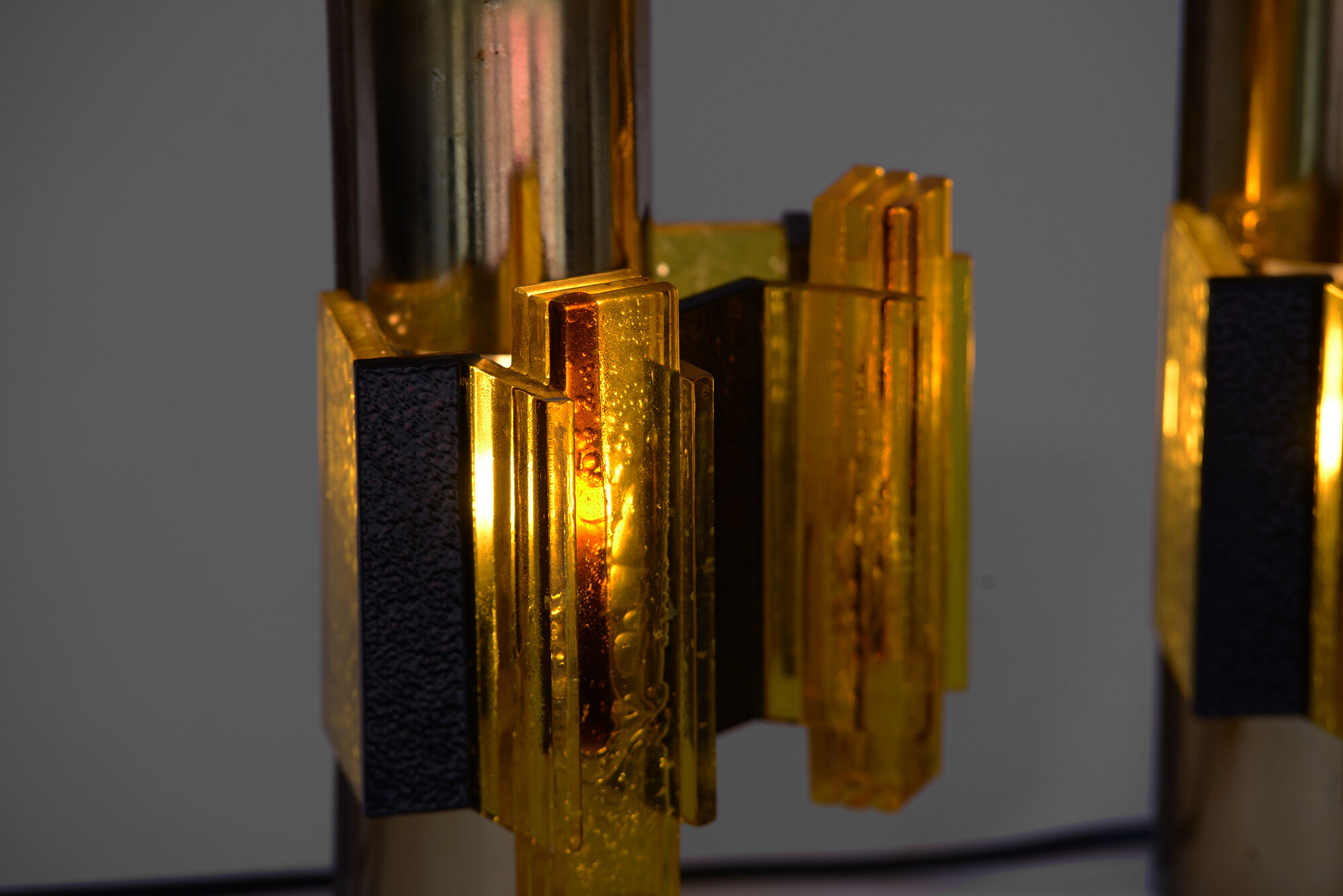 Pair of wall sconces by Claus Bolby for CEBO industries. Denmark 1960s