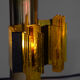 Pair of wall sconces by Claus Bolby for CEBO industries. Denmark 1960s